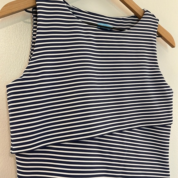 J. MCLAUGHLIN | Navy/White Striped Nichola Dress - Picture 4 of 5